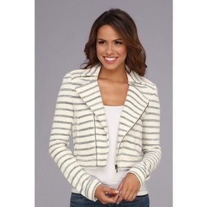 BCBGMAXAZRIA striped jacket/blazer, worn once